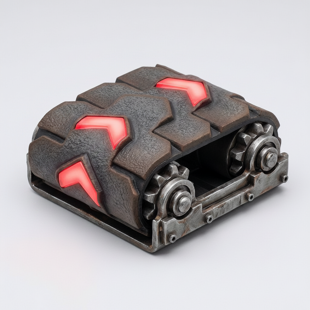 Red Fast Transport Belt